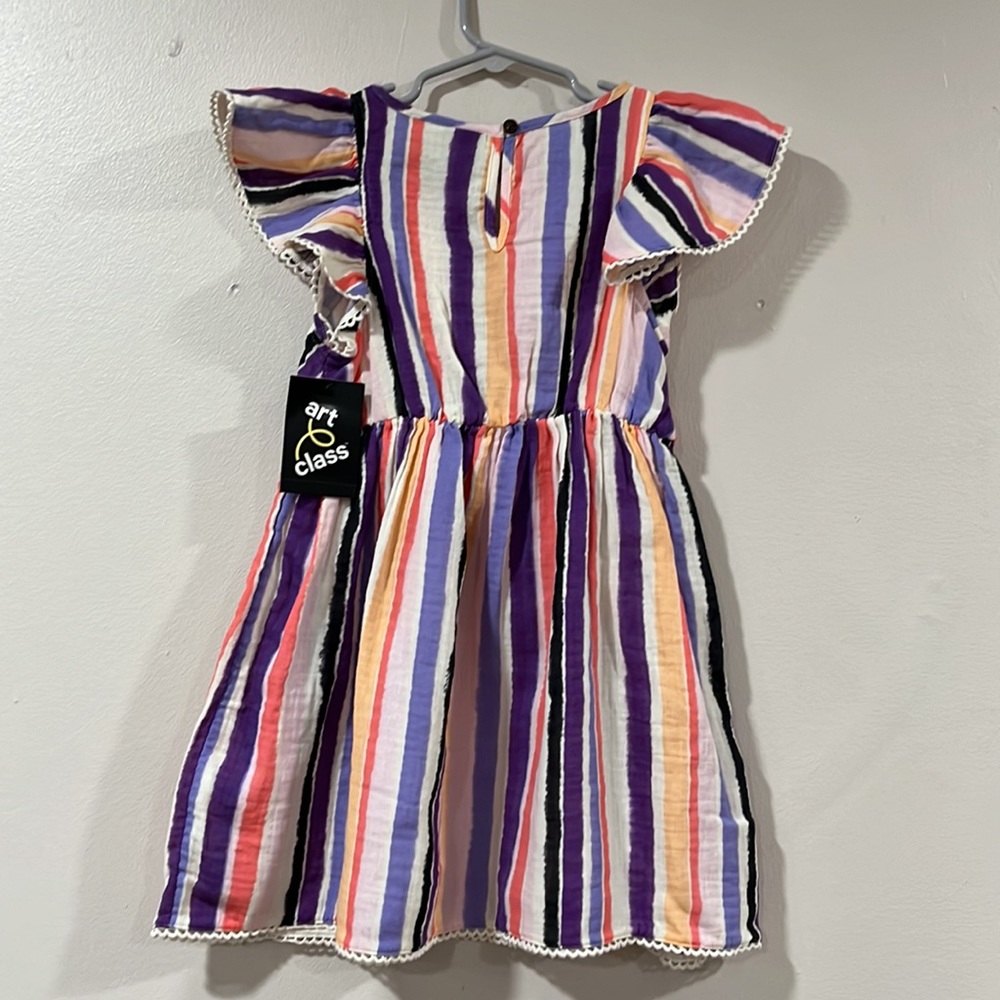 ART CLASS Girls Purple Dress. NWT. Size 5T. - Picture 2 of 6